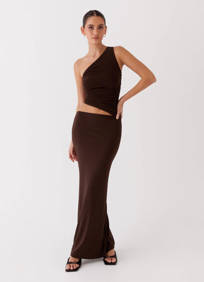 Mia Asymmetrical Long Dress