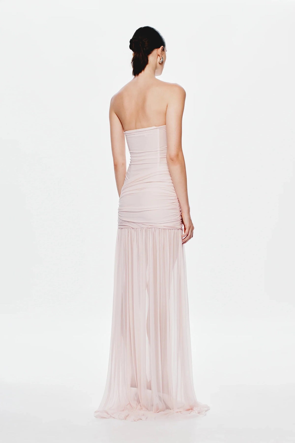 Misha Ember Wrapped Maxi Dress - Dusty Pink