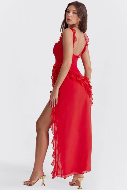 Livette - Ruffle Maxi Dress
