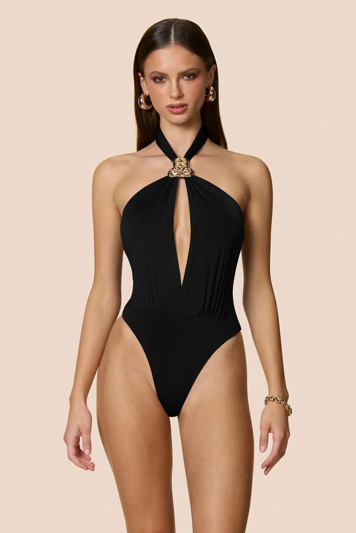 Nookie Portia Bodysuit - Black