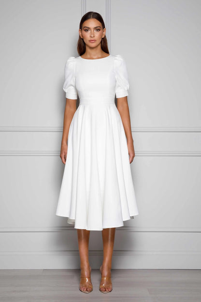 Edith Dress - White