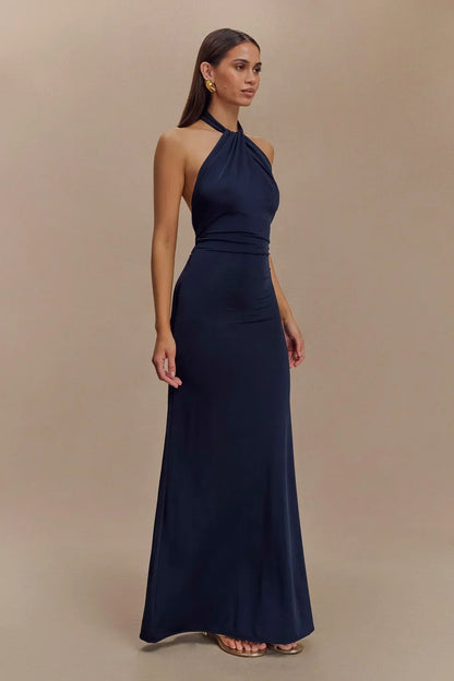Elyna | Halter Maxi Dress