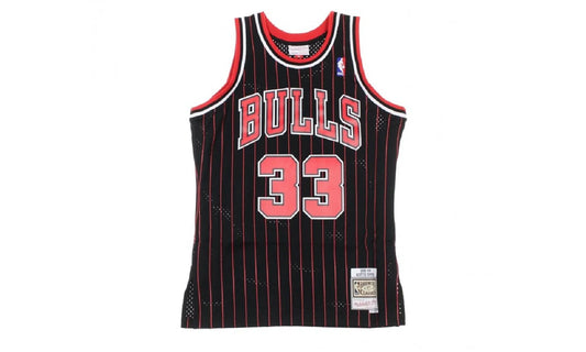 NBA Scottie Pippen Swingman Alternate Jersey "1995 Chicago Bulls - Black" SMJYGS18149 CBUBLCK95SPI
