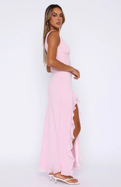 Livette - V-neck Maxi Dress