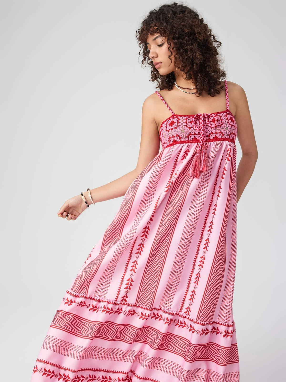 Livette - Crochet Maxi Dress