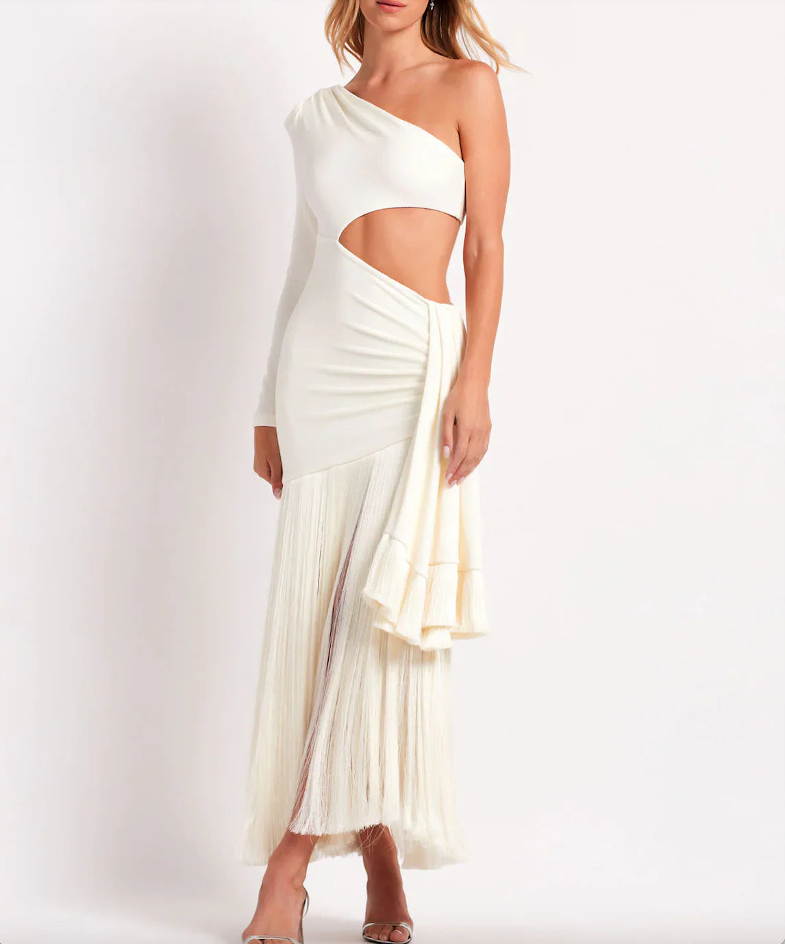 JESSIE FRINGE MAXI DRESS