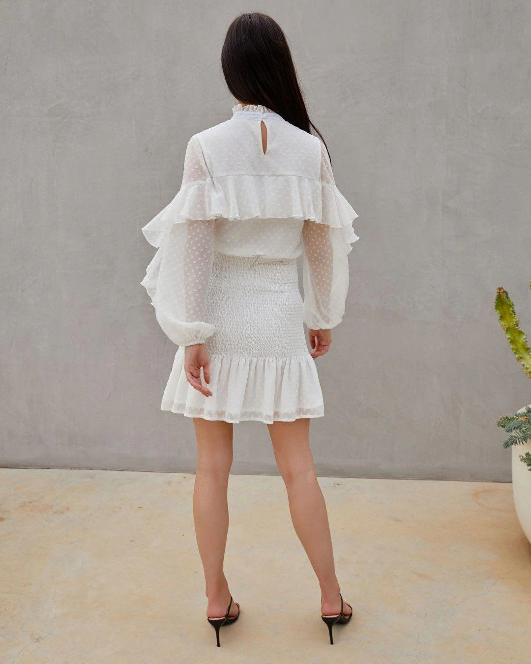 Kealy Dress - White