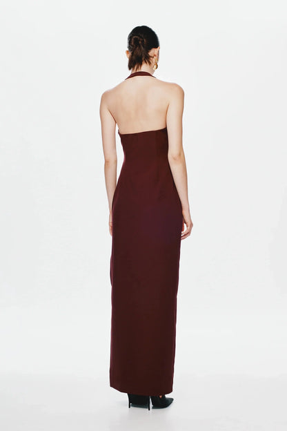 Misha Alusia Maxi Dress - Port