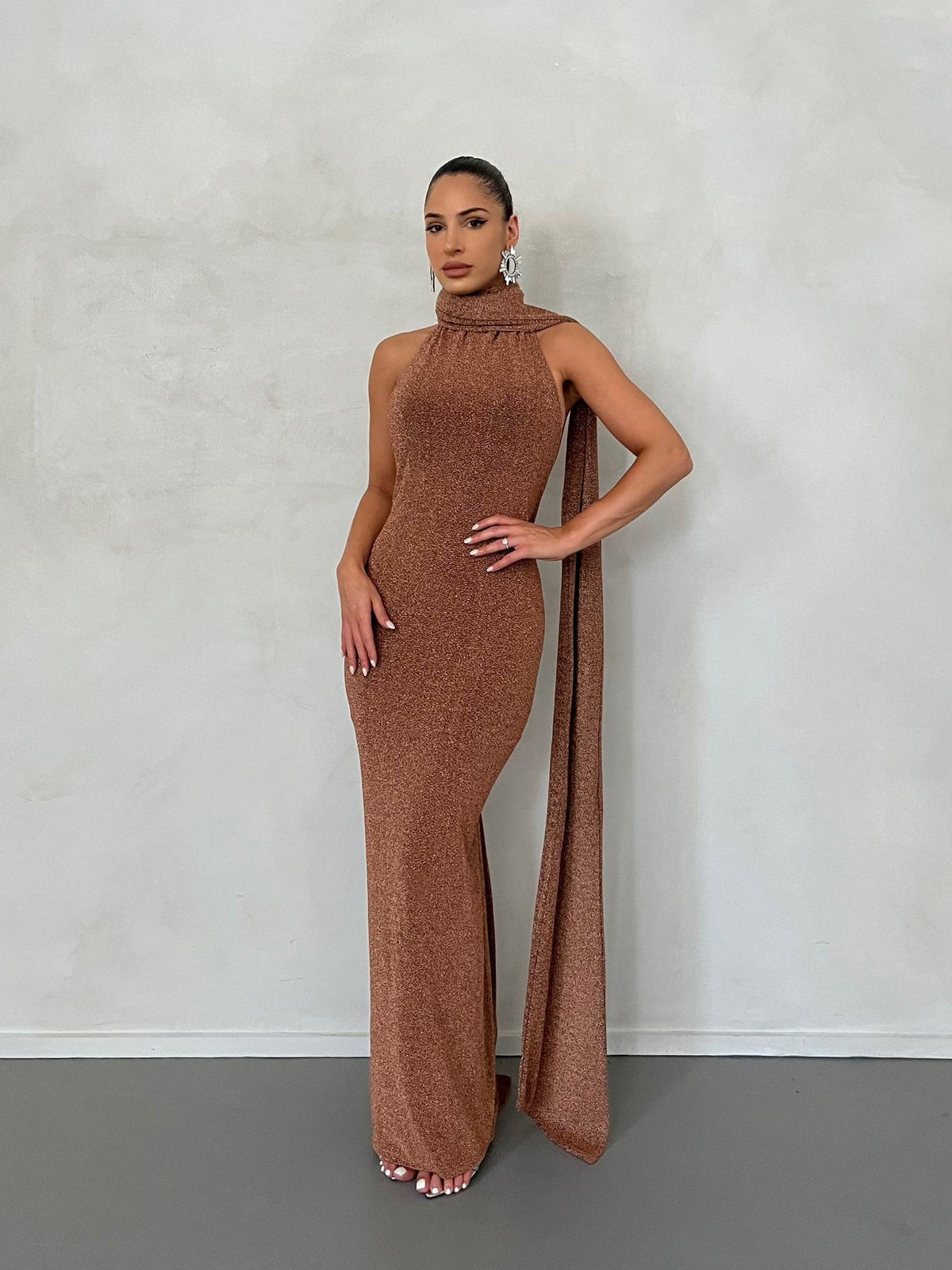 Aurora Gown - Bronze Gold