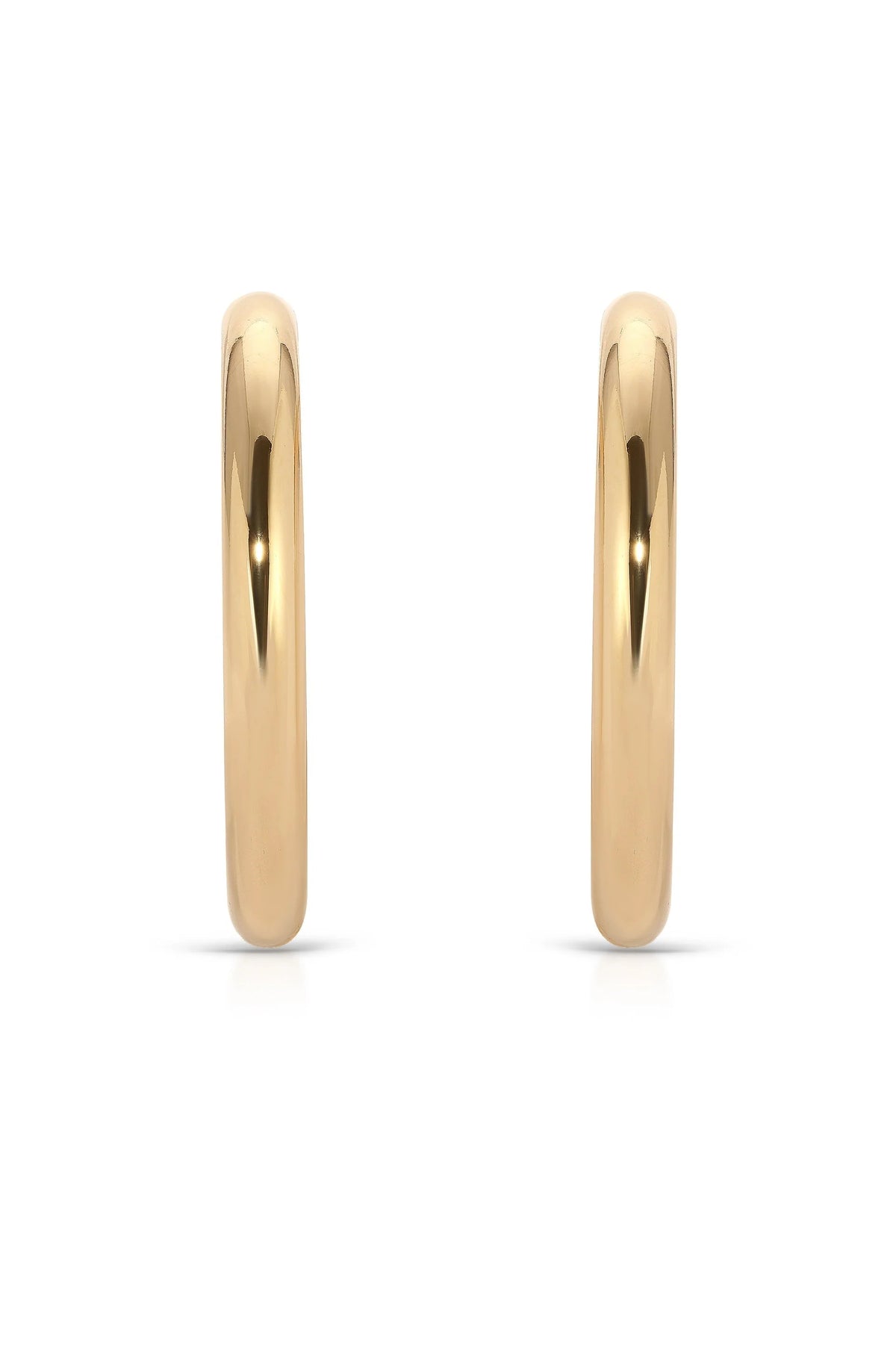 Large Classic Hoop Earrings