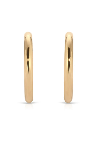 Large Classic Hoop Earrings