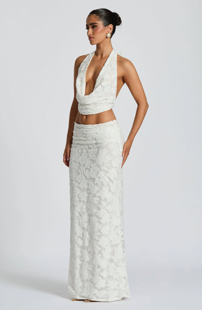 Naevina – Sheer flower co-ord set