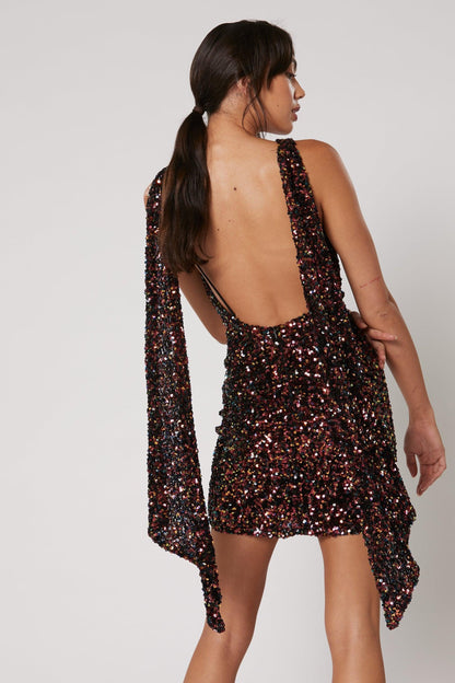 Lumi Sash Dress - Wine