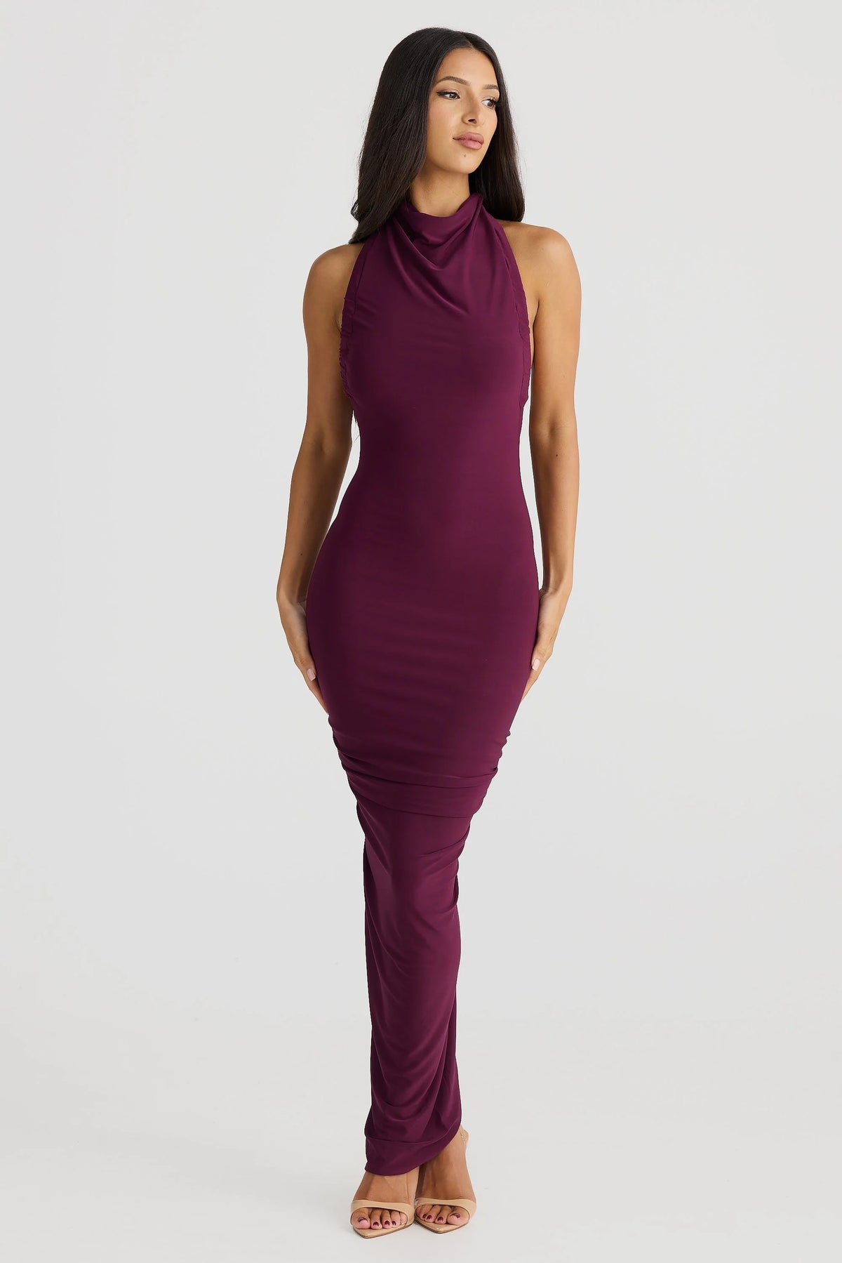 Chloe Dress - Mulberry