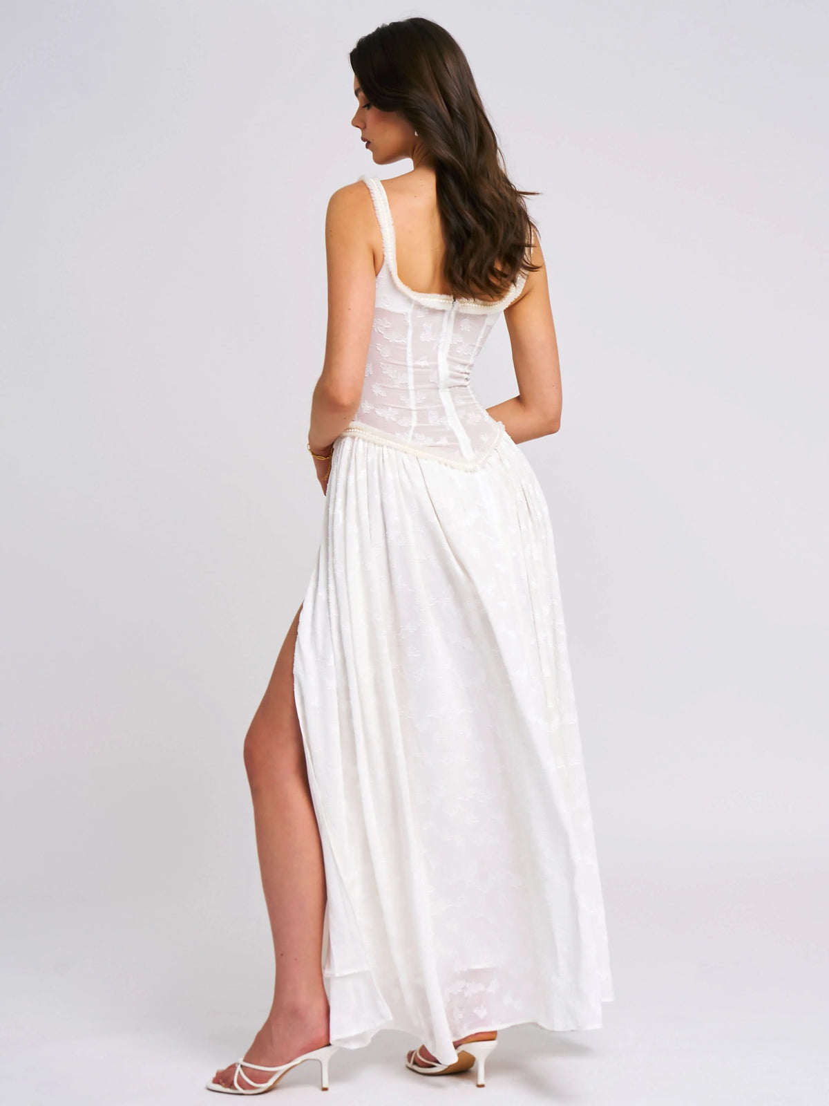 Livette - Floral Pattern Maxi Dress