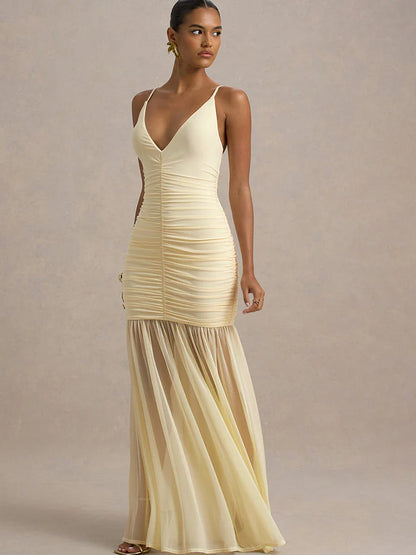 Solara Glow Maxi Dress.
