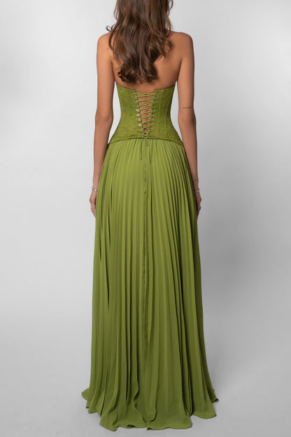 Livette - Gown Corset Maxi Dress