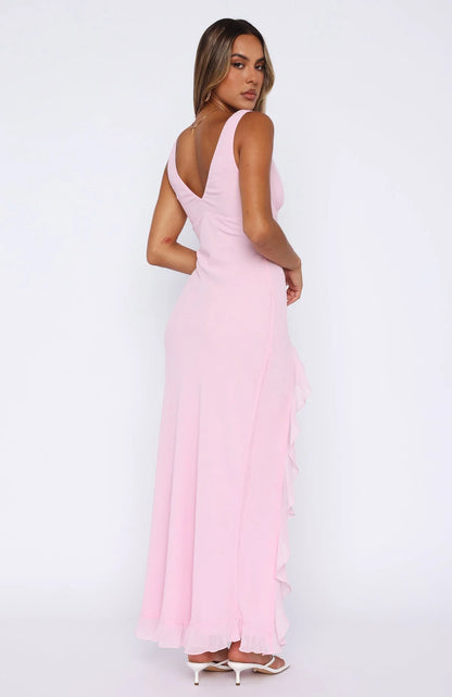 Livette - V-neck Maxi Dress