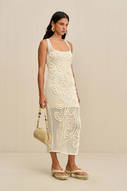 NISSA KNIT MAXI DRESS