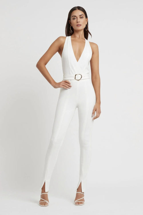 Martina Jumpsuit - White