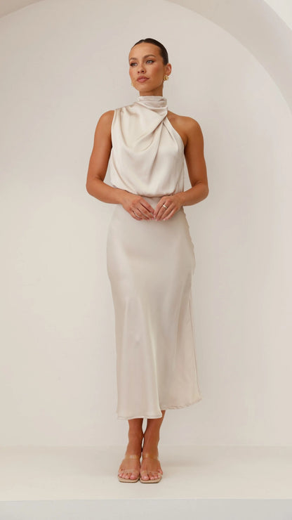 Esther Maxi Dress - Champagne