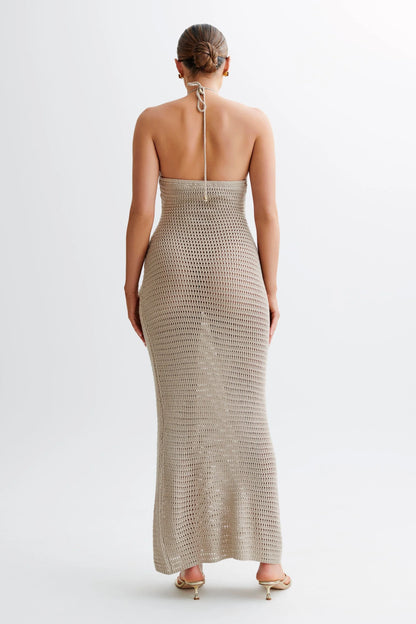 Kyla Crochet Maxi Dress