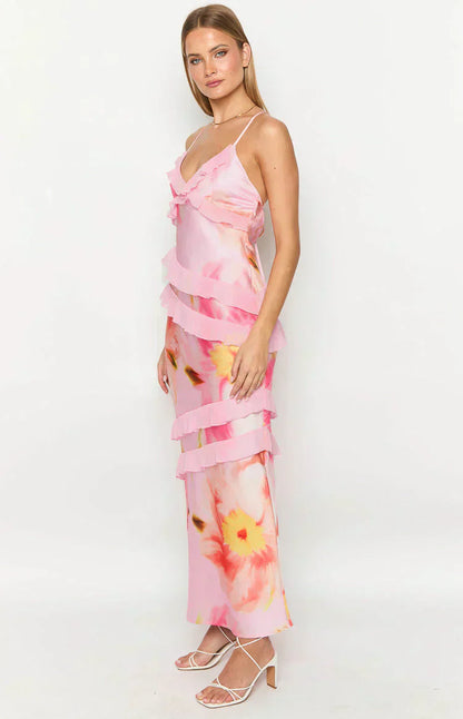 Inara Ruffle Maxi Dress