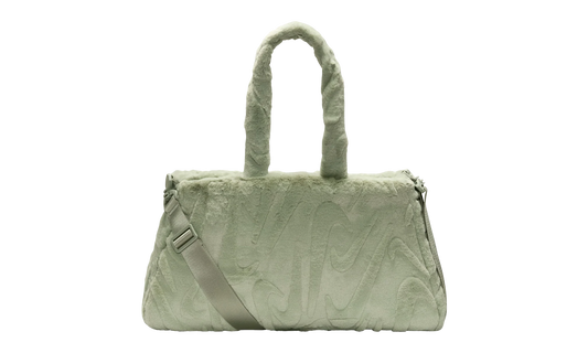 Sportswear Faux Fur Tote (10L) "Jade Horizon / Jade Horizon / Metallic Silver" FZ1323 370