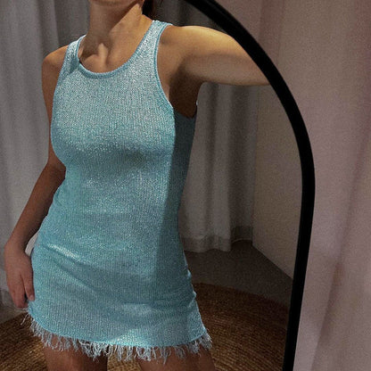 Ravina – Sparkling sequin mini dress