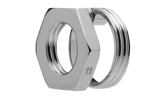 Bolt & Nut Cutout Earring "Silver" SM0VG0022SV0272951