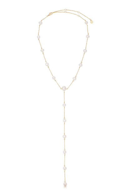 Dripping Pearl Necklace