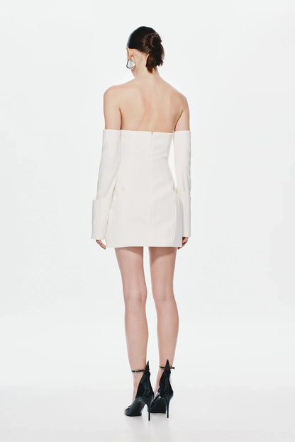 Misha Riptide Mini Dress - Ivory