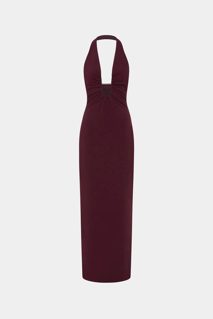 Misha Alusia Maxi Dress - Port