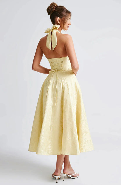 Livette - Elegance Open Midi Dress