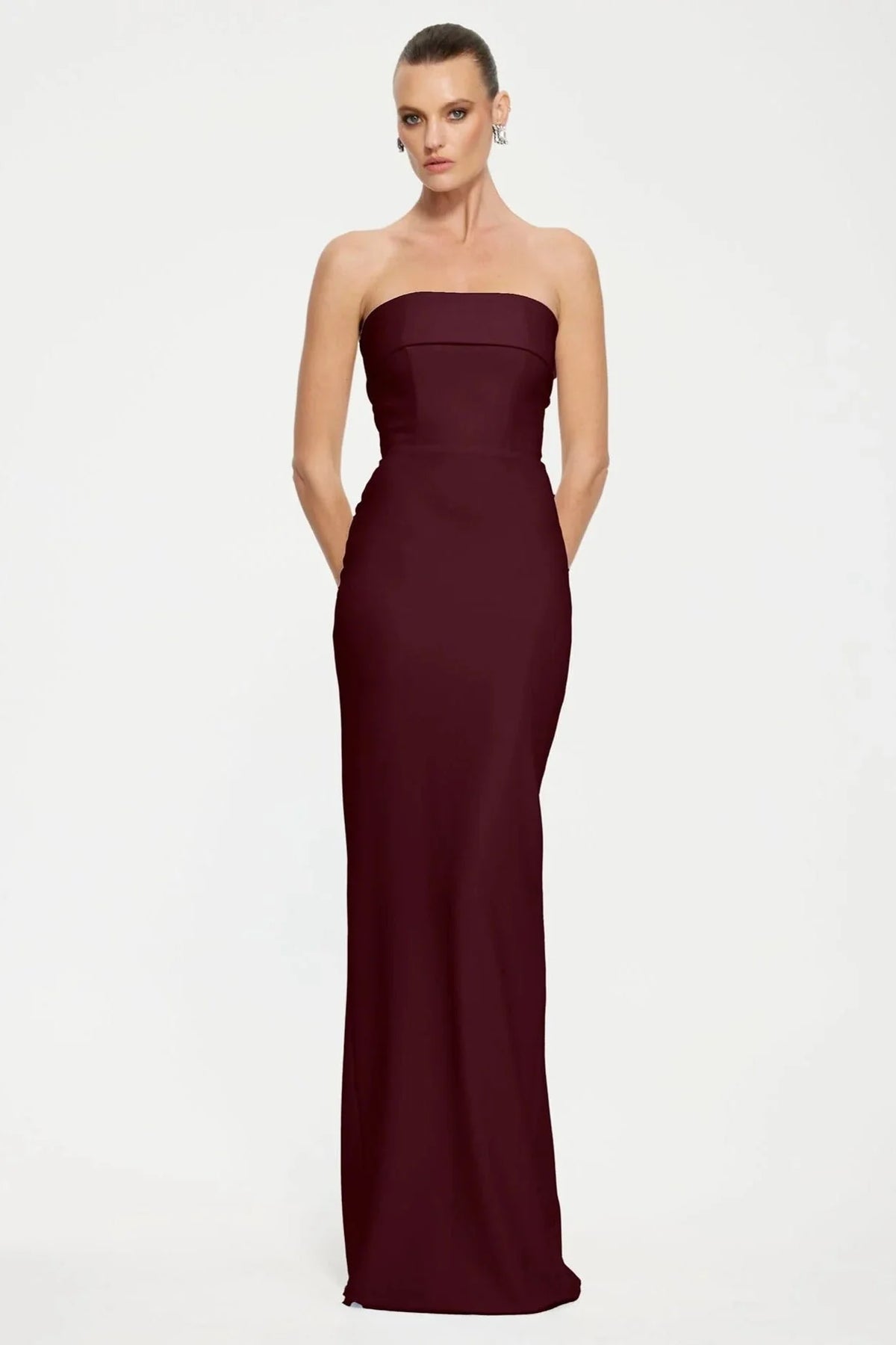 Monroe Gown - Wine
