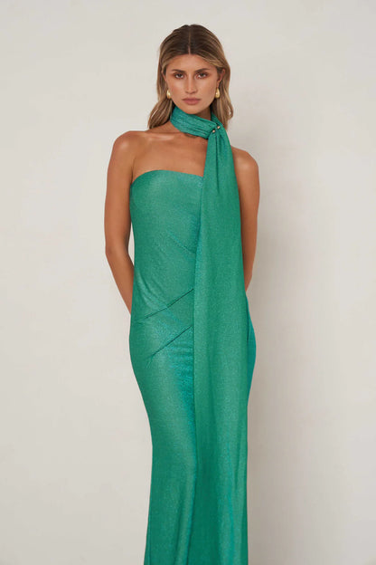 Gabriella Dress - Marine Green