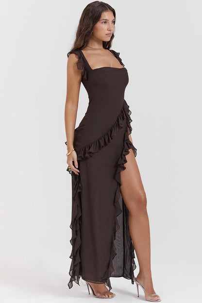 Livette - Ruffle Maxi Dress