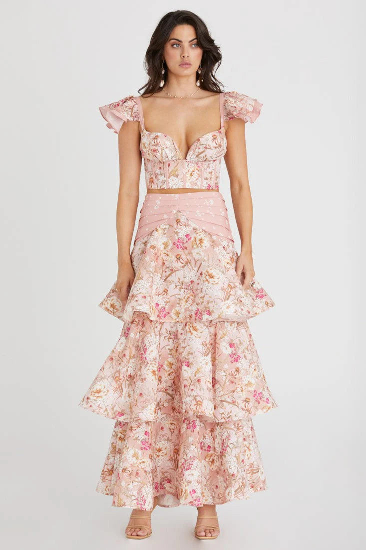 Kate Top - Multi Floral