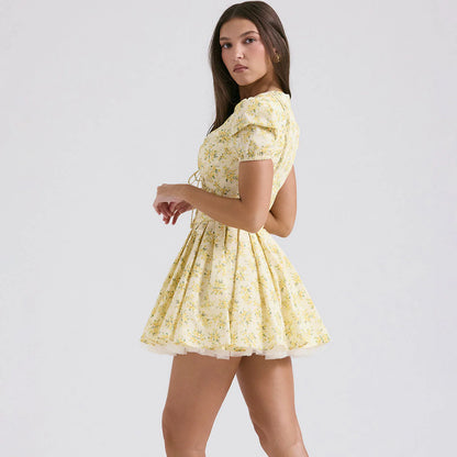 Livette - Flower Power Mini Dress