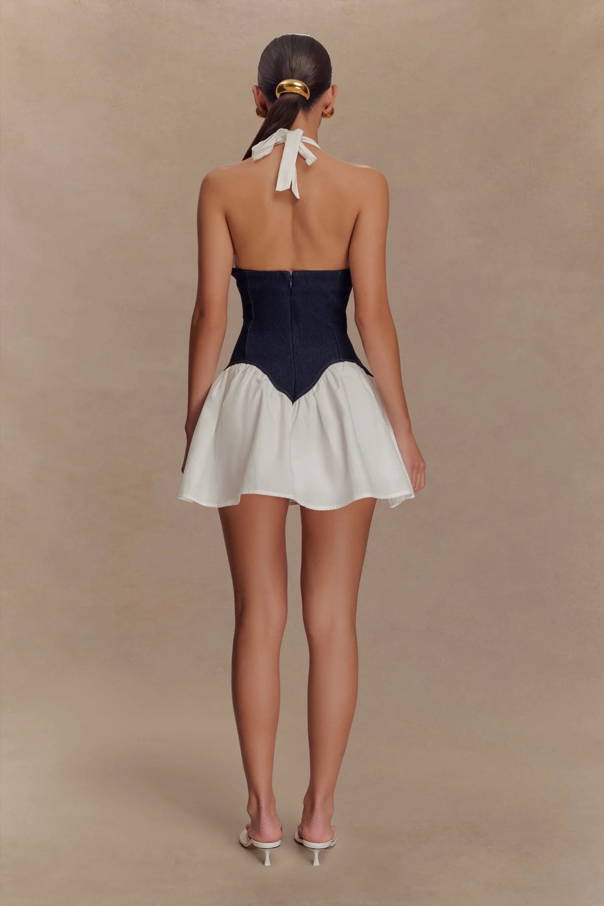 Livette - Halter Mini Dress