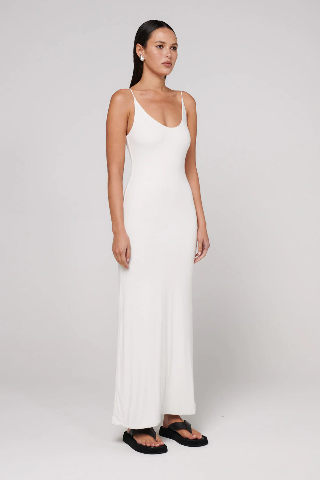 Louise Maxi Dress - White