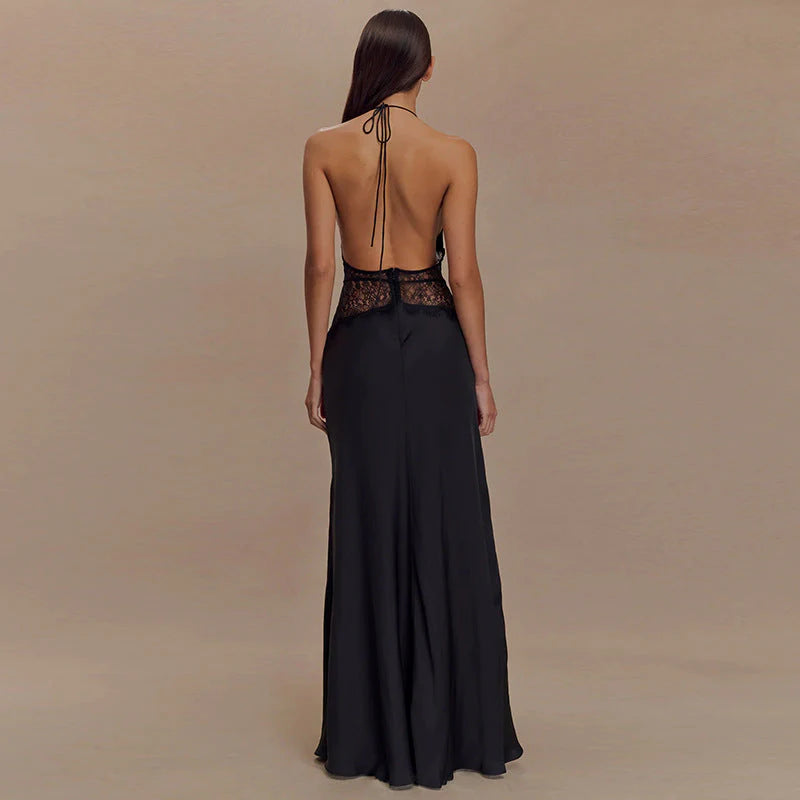 Livette - Satin Maxi Dress