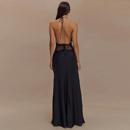 Livette - Satin Maxi Dress