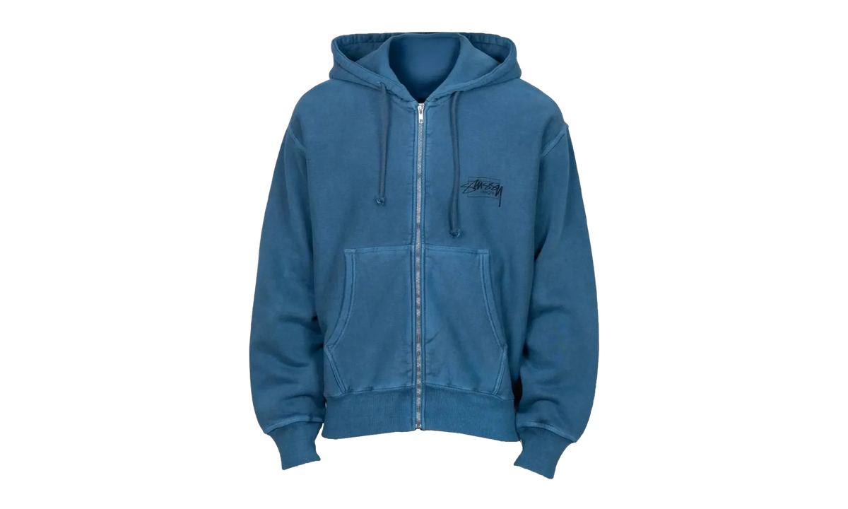 Modern Age Pig Dyed Zip Hoodie "NAVY" 1975079 NAVY