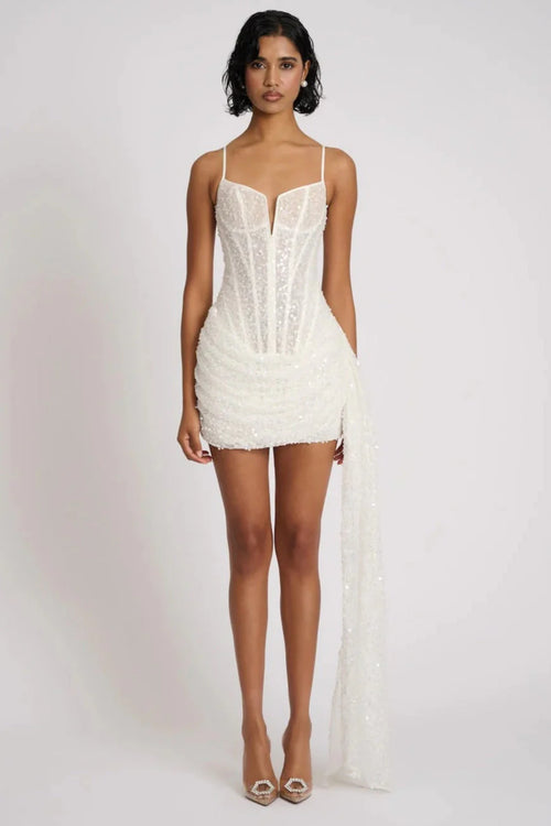 Elvira Dress - White