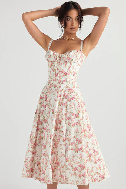 Livette - Flower Midi Dress