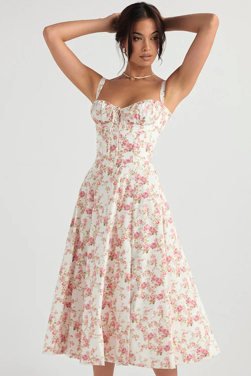 Livette - Flower Midi Dress