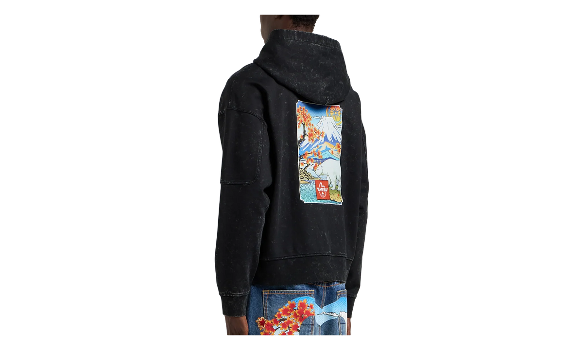 Hoodie "Evisu - Black" M35MS681EV 292