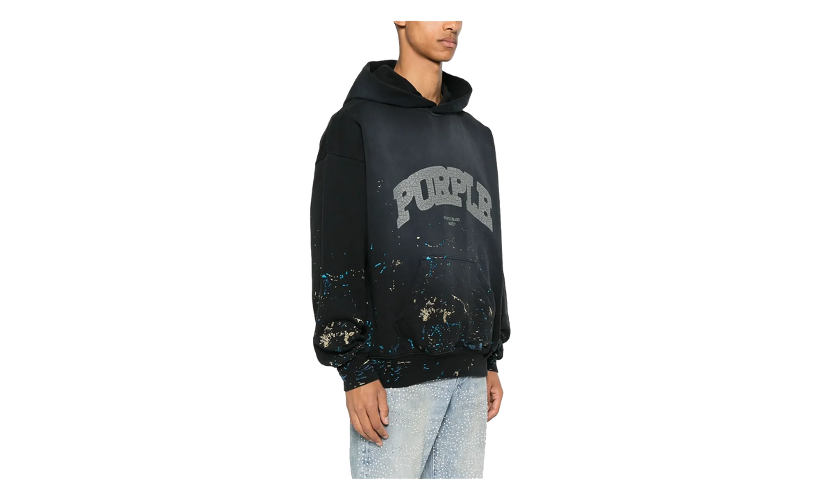 Brand Logo Print Hoodie "Black" P401 MFBS325