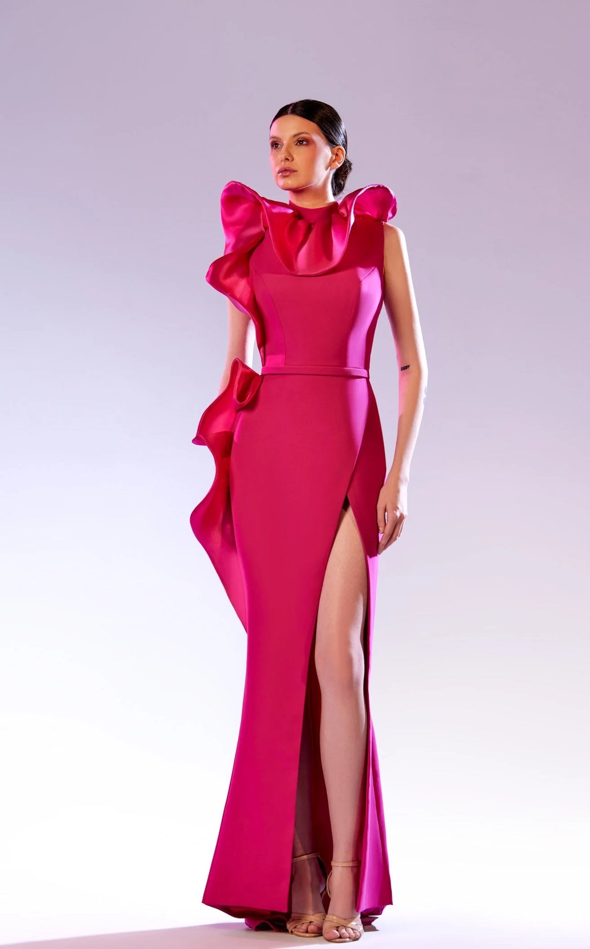 Abdo Aoude Tempera9 Dress